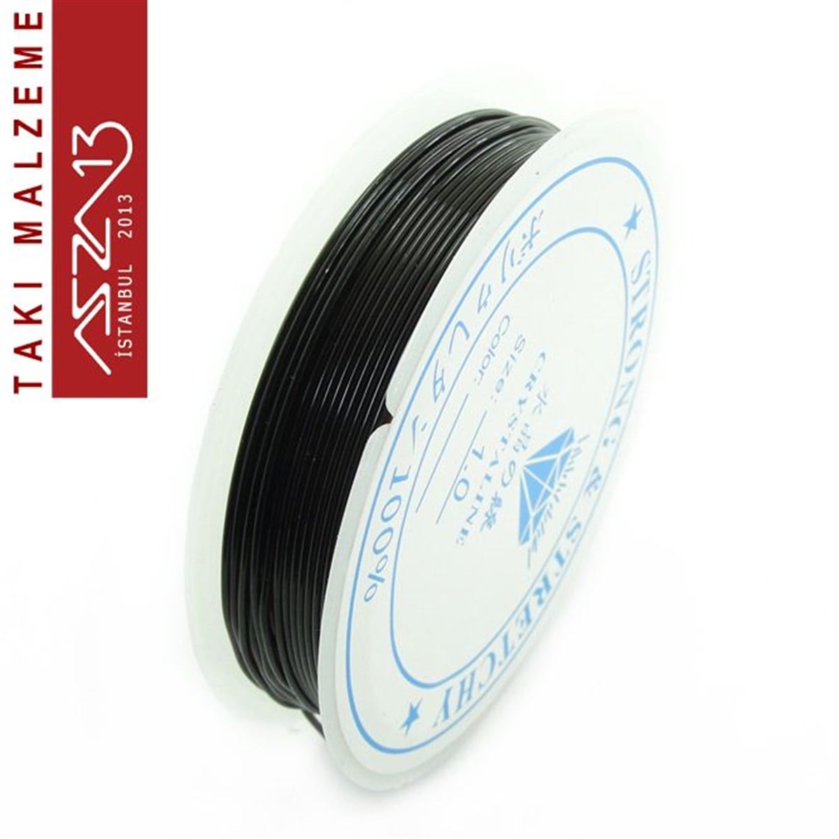 İpler, Kordonlar, Misinalarİp, Kordon, MisinaMarkasızEsnek Silikon 0,80 mm veya 1,00 mm Koyu Kahverengi Misina / Paket İçeriği 10 m
