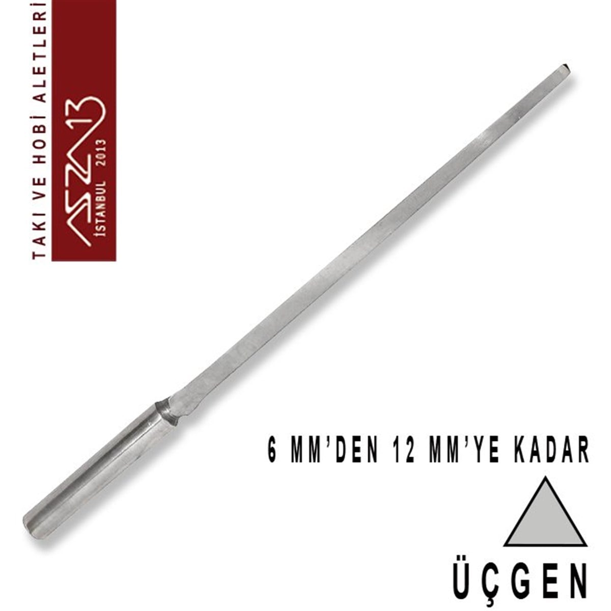 Kare Malafa (Bezel Mandrel)ALET, ARAÇ ve GEREÇBeadSmithÜçgen Kesit Malafa (Bezel Mandrel)