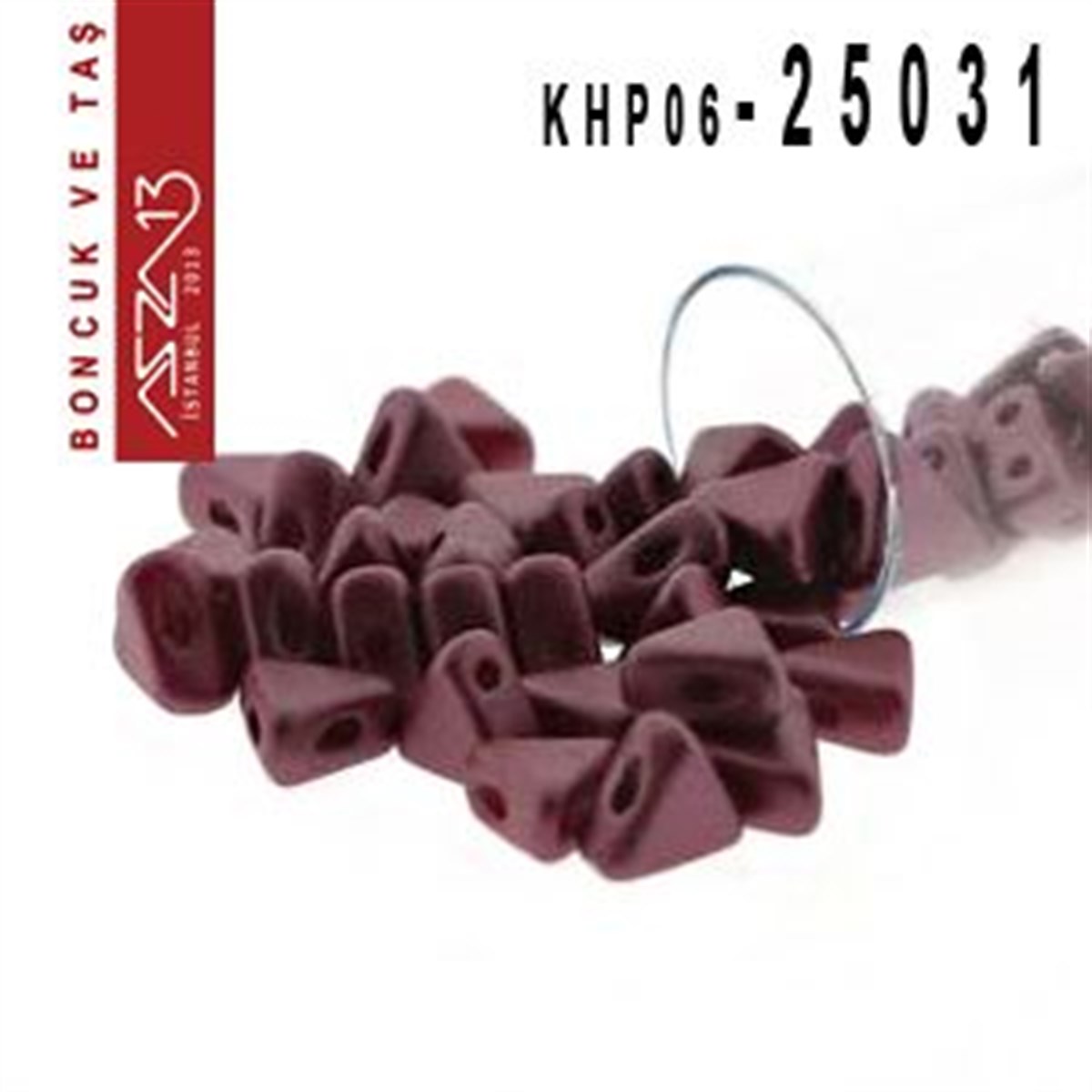 Kheops Par Puca BoncukÇek BoncuklarıLes perles par Puca®Kheops Par Puca 6 mm Pastel Burgundy (Pastel A. Bordo) Boncuk (25031) / Paket İçeriği 65 Adet (9 Gr)