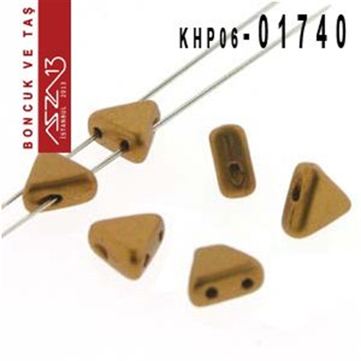 Kheops Par Puca BoncukÇek BoncuklarıLes perles par Puca®Kheops Par Puca 6 mm Mat Bronze Gold (Mat Bronz Altın) Boncuk (01740) / Paket İçeriği 65 Adet (9 Gr)