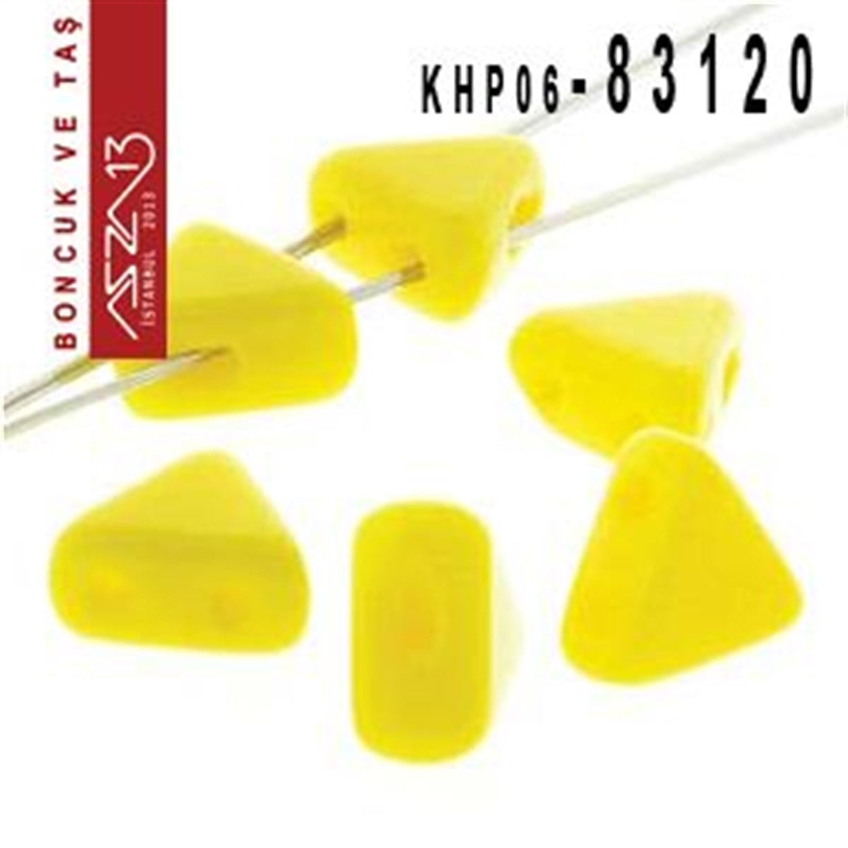 Kheops Par Puca BoncukÇek BoncuklarıLes perles par Puca®Kheops Par Puca 6 mm Opaque Jonquil (Opak Sarı) Boncuk (83120) / Paket İçeriği 65 Adet (9 Gr)