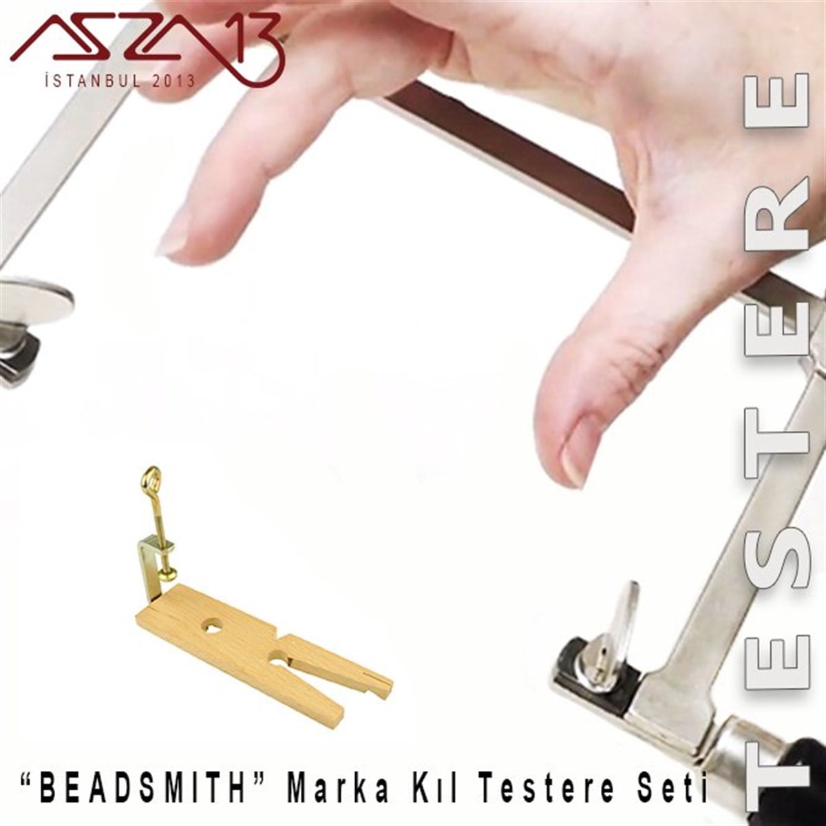 Kıl TestereALET, ARAÇ ve GEREÇBeadSmithKıl Testere Seti, (80 mm, Ayarlı)