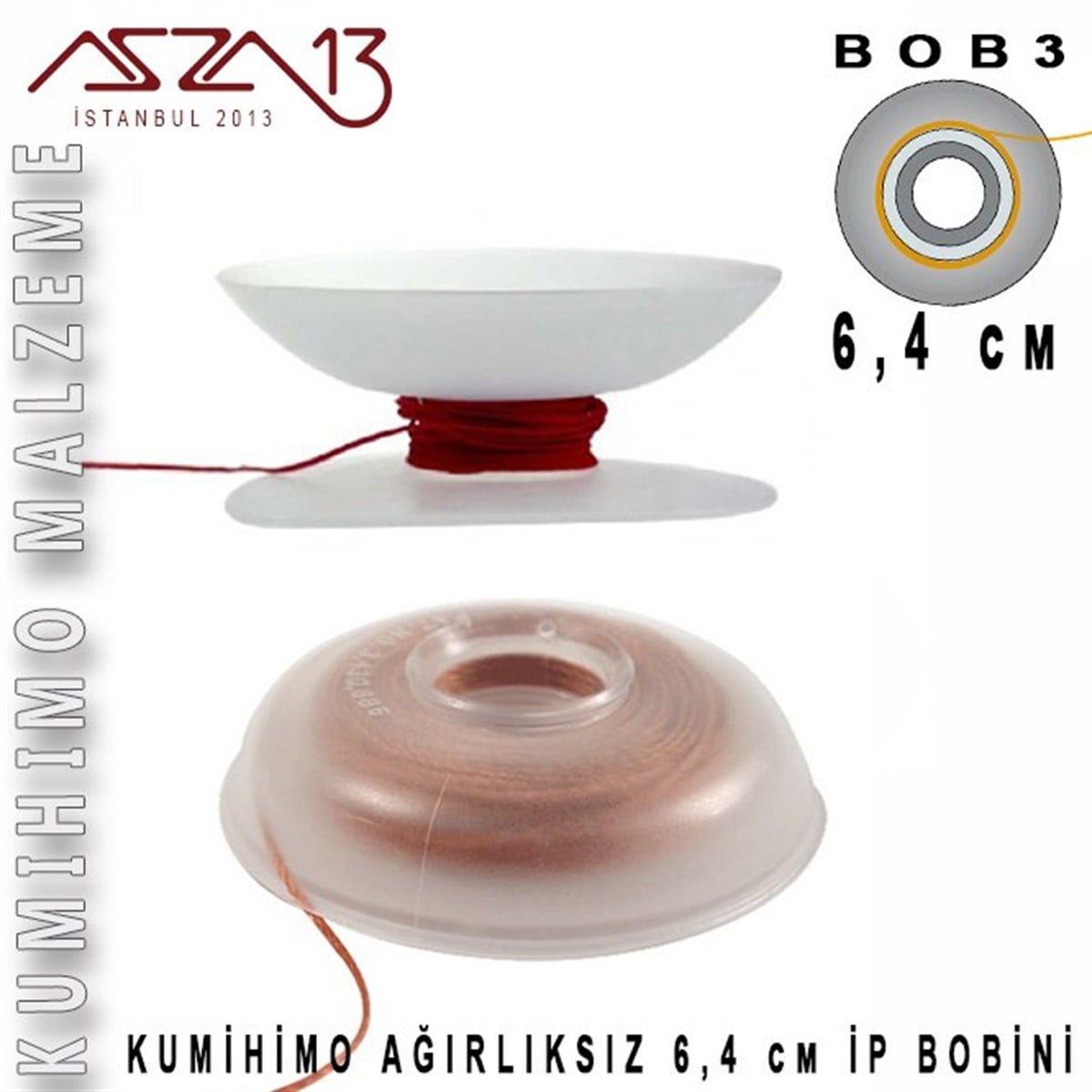 Kumihimo BobinALET, ARAÇ ve GEREÇBeadSmithKumihimo Bobin (Ağırlıksız) 6,4 cm / Paket içeriği 1 Adet