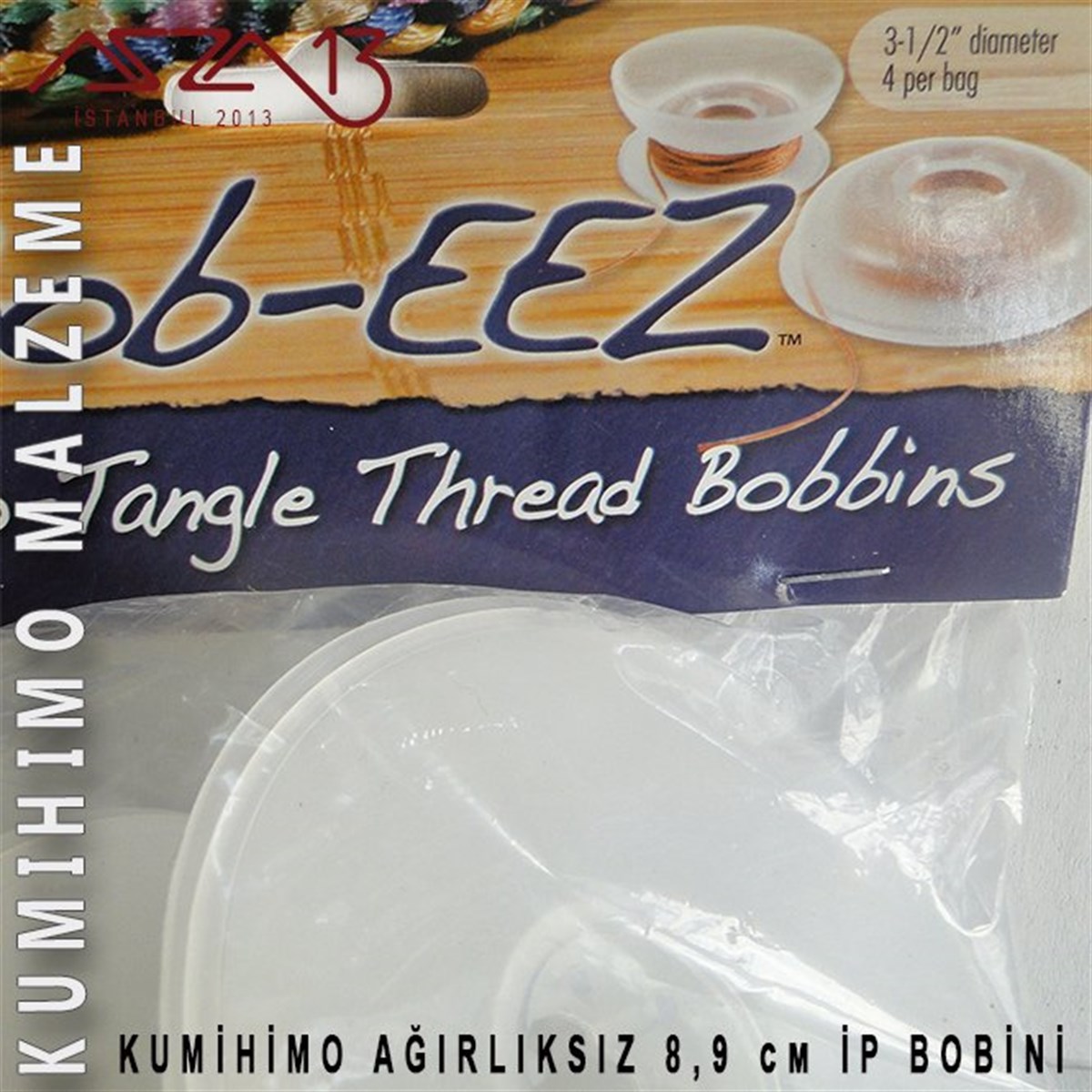 Kumihimo BobinALET, ARAÇ ve GEREÇBeadSmithKumihimo Bobin (Ağırlıksız) 8,9 cm / Paket içeriği 4 Adet