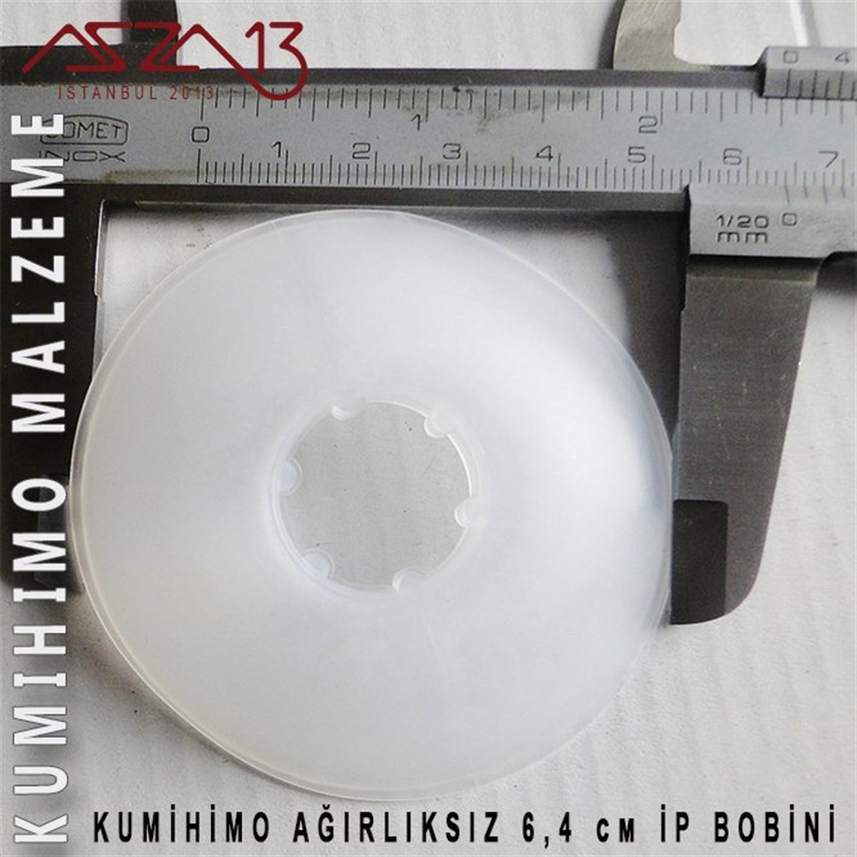 Kumihimo BobinALET, ARAÇ ve GEREÇBeadSmithKumihimo Bobin (Ağırlıksız) 6,4 cm / Paket içeriği 1 Adet