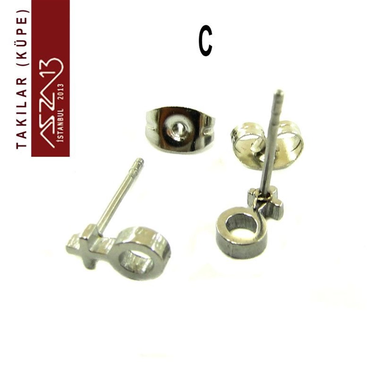 KüpeTAKIMarkasız316L Çelik Küpe