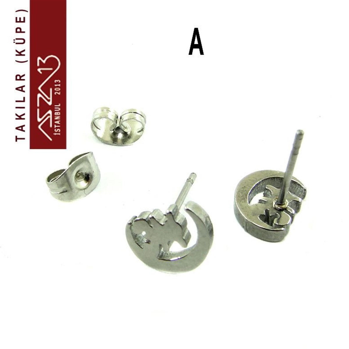 KüpeTAKIMarkasız316L Çelik Küpe