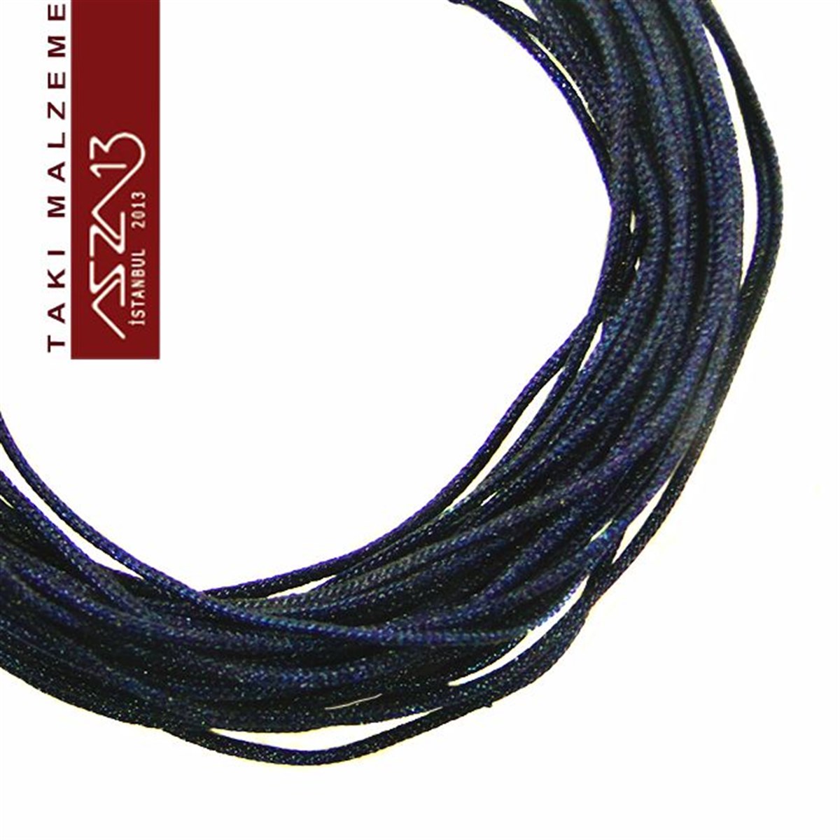Paraşüt İplerTAKI MALZEMEMarkasızLacivert 0,8 mm Kalınlıkta Paraşüt İpi / 5 Metre