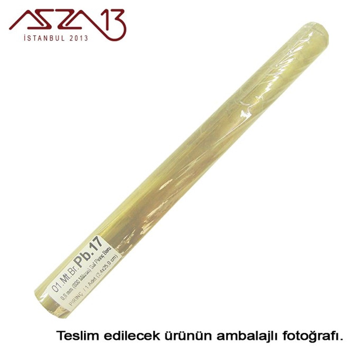 Pirinç Boru HalkaMETALMarkasızPirinç Boru (24 mm x 250 mm)