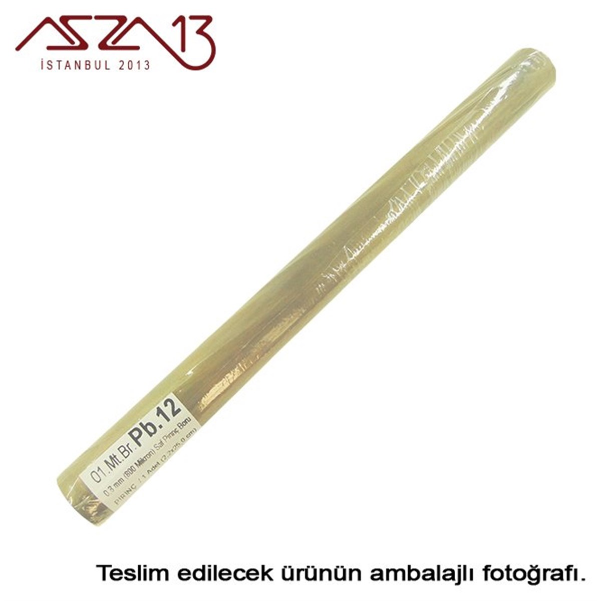 Pirinç Boru HalkaMETALMarkasızPirinç Boru (22 mm x 250 mm)