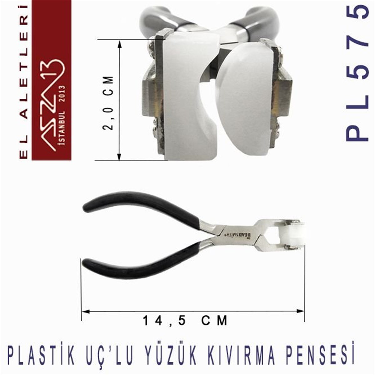 Plastik Uç'lu Yüzük Kıvırma PensesiALET, ARAÇ ve GEREÇBeadSmithPlastik Uç'lu Yüzük Kıvırma Pensesi