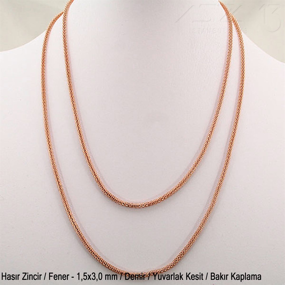 Rose Altın Kaplama 3 mm Pirinç Kristal Taşlı  Zincir / Paket İçeriği 1 MetreZincirTAKI, HOBİ, TAKI MALZEMELERİ, TOHO, MIYUKI DELICA, KUMİHİMO DİSK, SWAROVSKI KRİSTAL, TAKI TASARIMIZincirMarkasız06.Tm.63.Zn.16Zincir - Hasır Tip - Fener, Yuvarlak Kesit 1,5 mm - Bakır Kaplama / 1 Metre
