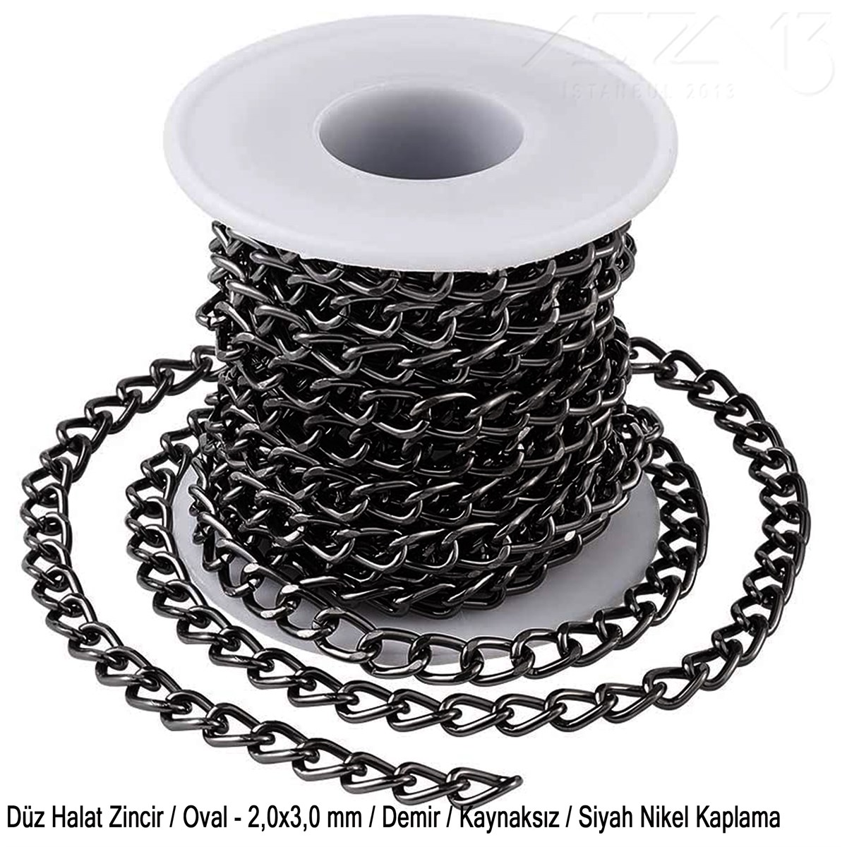 Siyah Nikel Kaplama 2 mm Zincir / Paket İçeriği 1 Metre06.Tm.63.Zn.11ZincirZincirMarkasız06.Tm.63.Zn.11Zincir - Düz Halat Tip - Oval 2 mm - Siyah Nikel Kaplama / 1 Metre