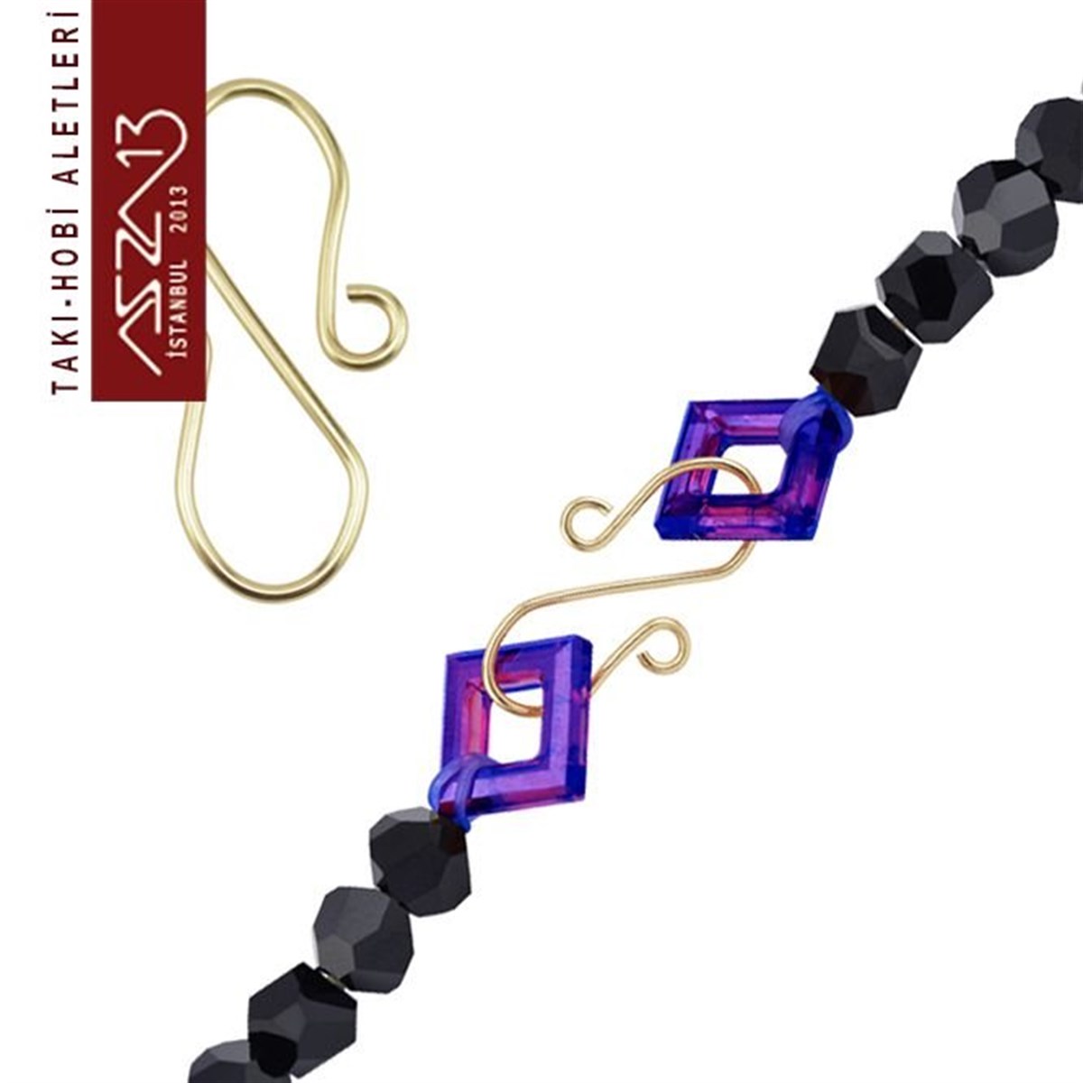 Tel Kıvırma Aleti (S-Klips Modeli)ALET, ARAÇ ve GEREÇArtistic WireS Klips Yapım Aparatı - 654 (Tel Kıvırma Aleti / Jig)