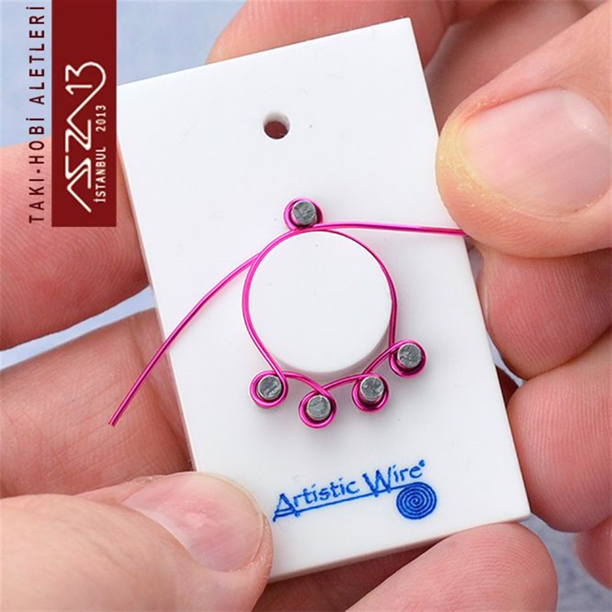 Tel Kıvırma Aleti (S-Klips Modeli)ALET, ARAÇ ve GEREÇArtistic WireYuvarlak Ara Parça Yapım Aparatı - 670 (Tel Kıvırma Aleti / Jig)