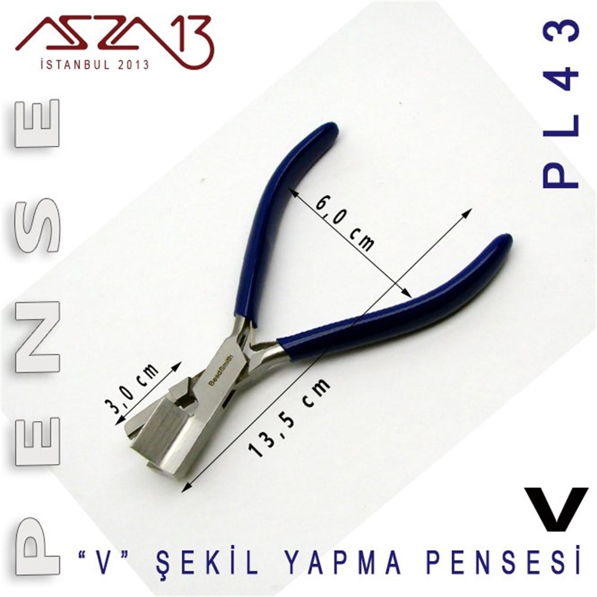 V Şekil Yapma PensesiALET, ARAÇ ve GEREÇBeadSmith''V'' Şekil Yapma Pensesi