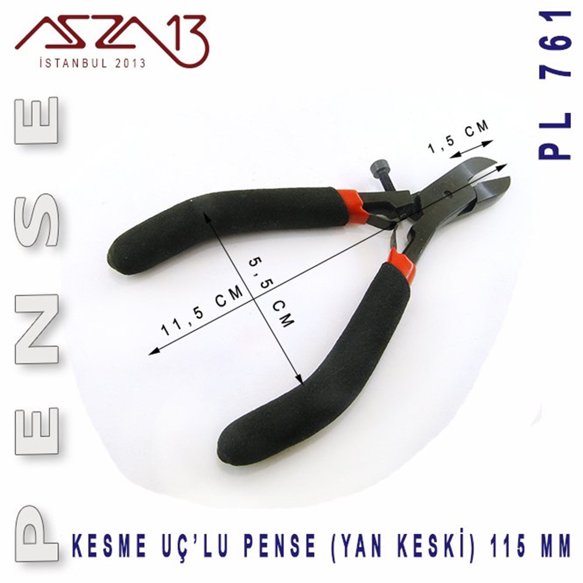Yan KeskiALET, ARAÇ ve GEREÇBeadSmithYan Keski Pense - 115 mm