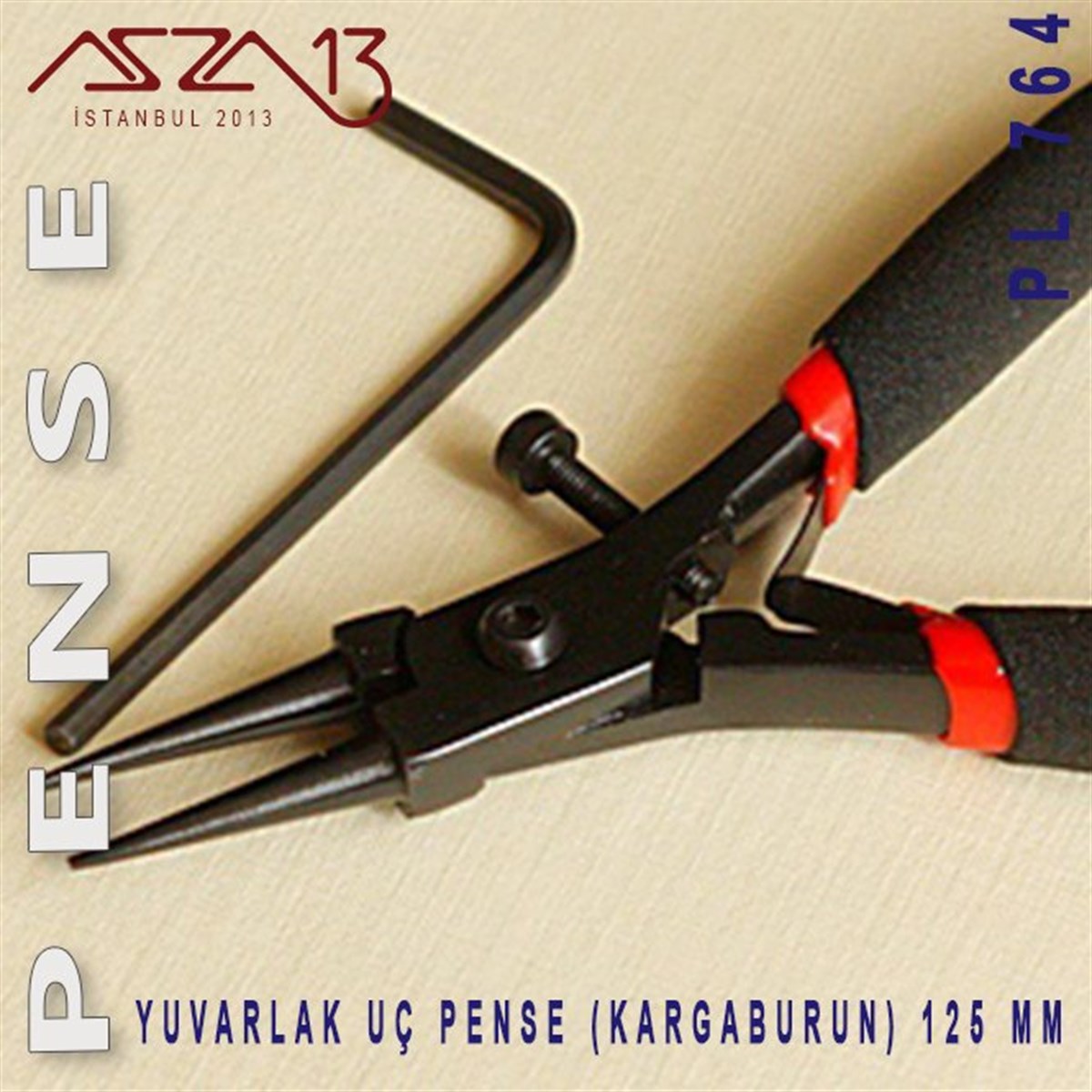 Yuvarlak Uç'lu Pense, KargaburunALET, ARAÇ ve GEREÇBeadSmithYuvarlak Uç (Kargaburun) Pense - 125 mm
