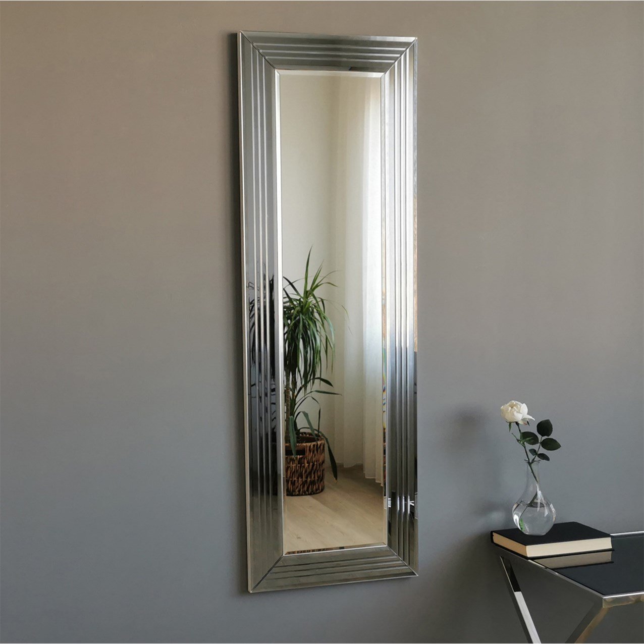 NEOstill - 40x120 Füme Dekoratif Boy Ayna A3002-d