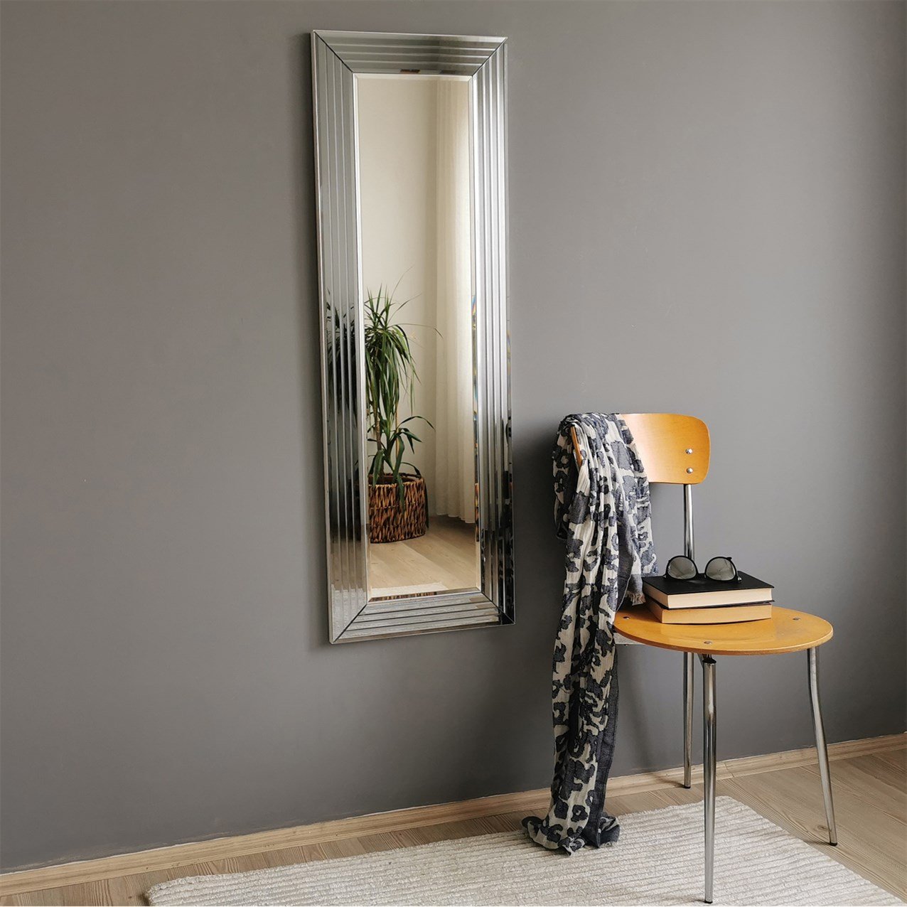 NEOstill - 40x120 Füme Dekoratif Boy Ayna A3002-d