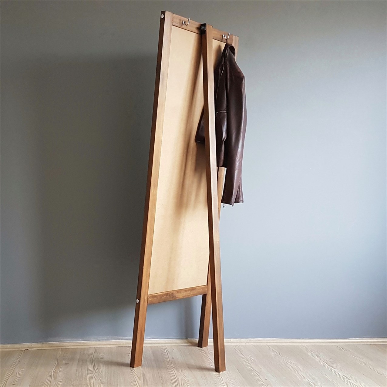 NEOstill - Ahşap Ayaklı Boy Ayna 55x170 cm A43