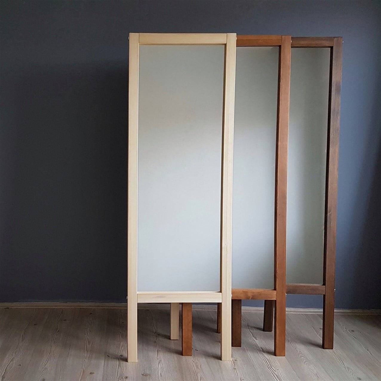 NEOstill - Ahşap Ayaklı Boy Ayna 55x170 cm A43