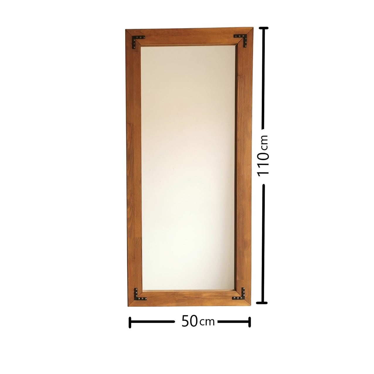NEOstill - Ahşap Ceviz Boy Aynası 50x110
