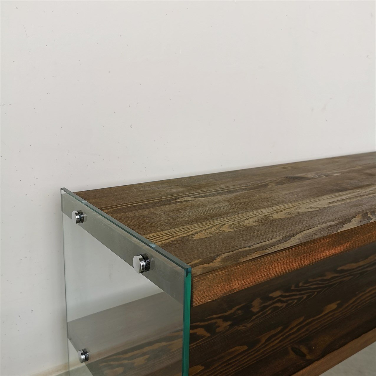 NEOstill - Ahşap Tv Sehpası Woodn Glass TV103