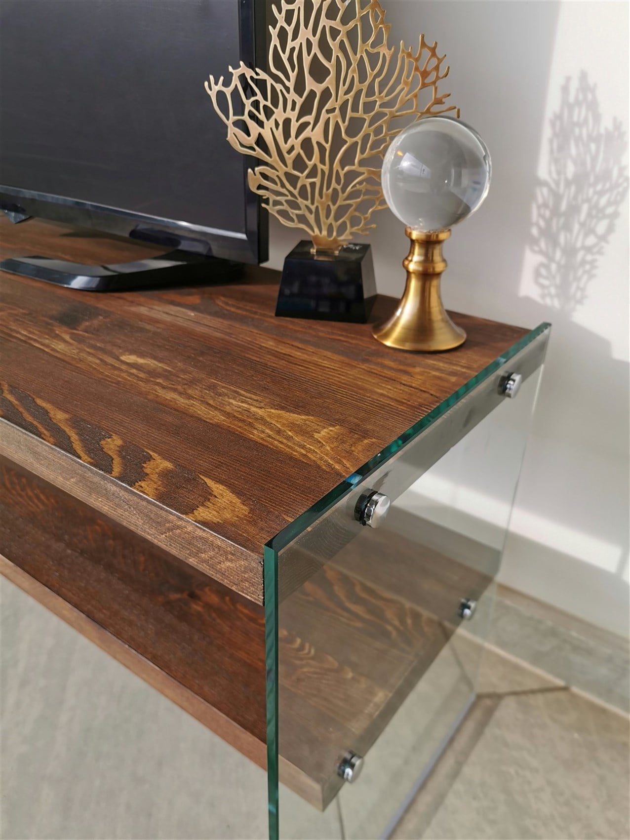 NEOstill - Ahşap Tv Ünitesi Woodn Glass TV105