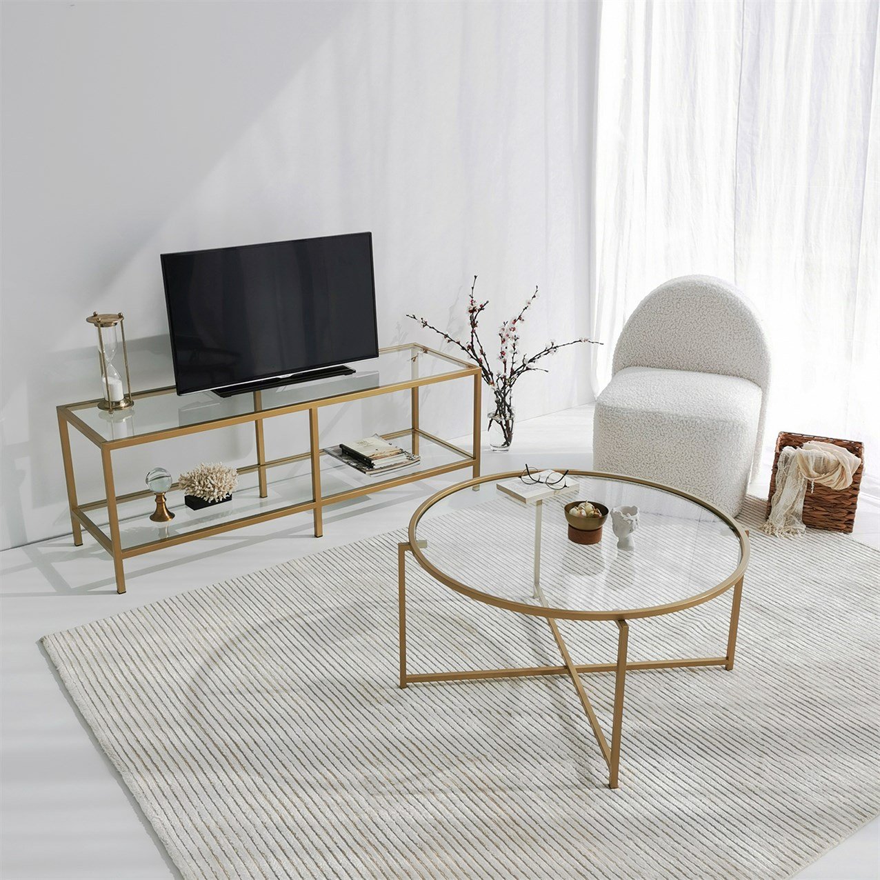 NEOstill - Basic Gold Tv Sehpası  TV501