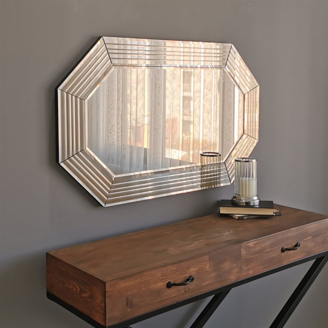 NEOstill - Bronz Ayna 100x60 cm A313y