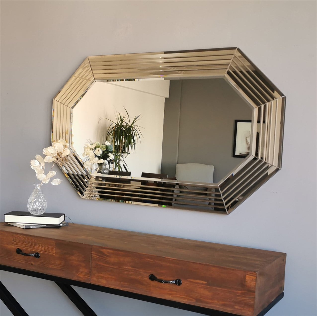 NEOstill - Bronz Kenar Ayna 100x60 cm A312y