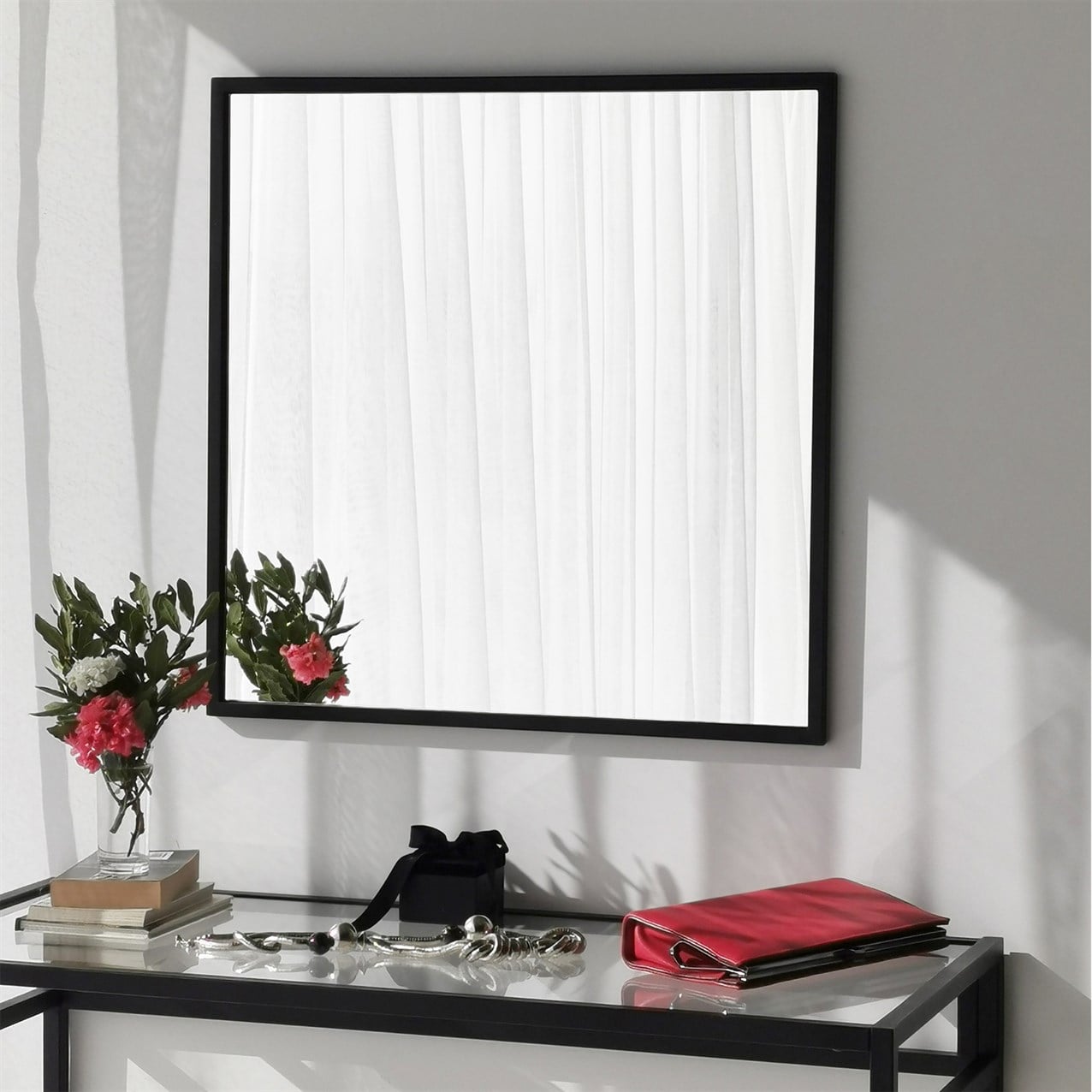 NEOstill - Kare Metal Ayna 65x65 cm