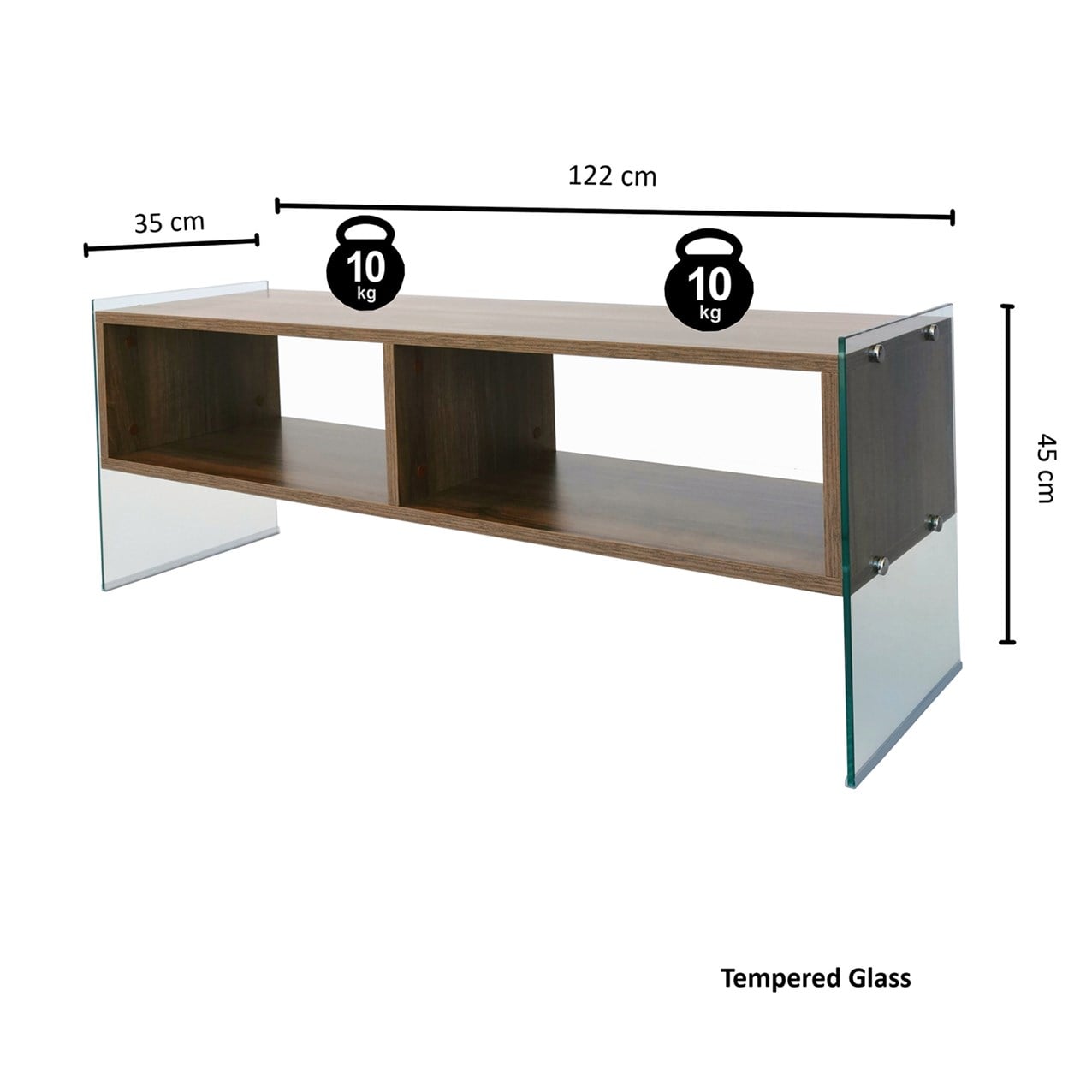 NEOstill - Majör Tv Sehpası Ceviz 120 cm TV404