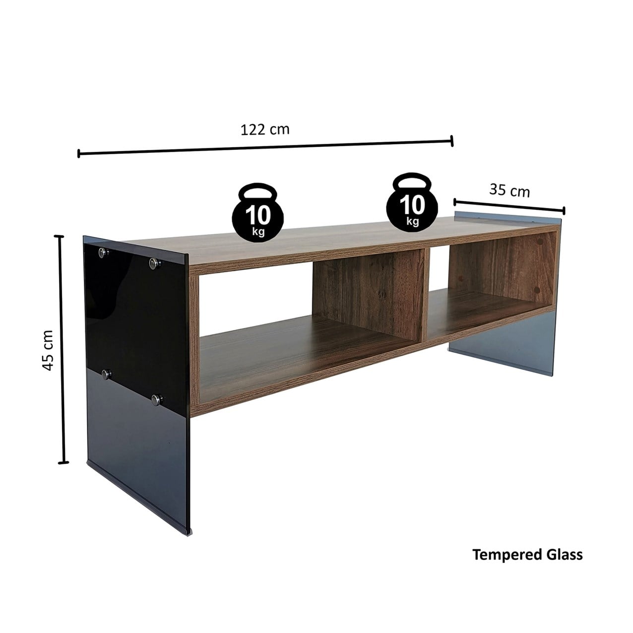NEOstill - Majör Tv Sehpası Ceviz 120 cm TV405