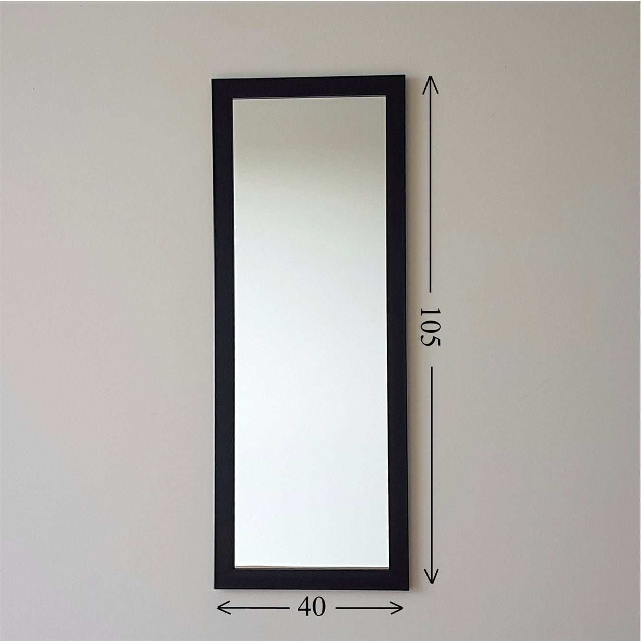 NEOstill - Siyah Dekoratif Ayna 40x105 cm A203