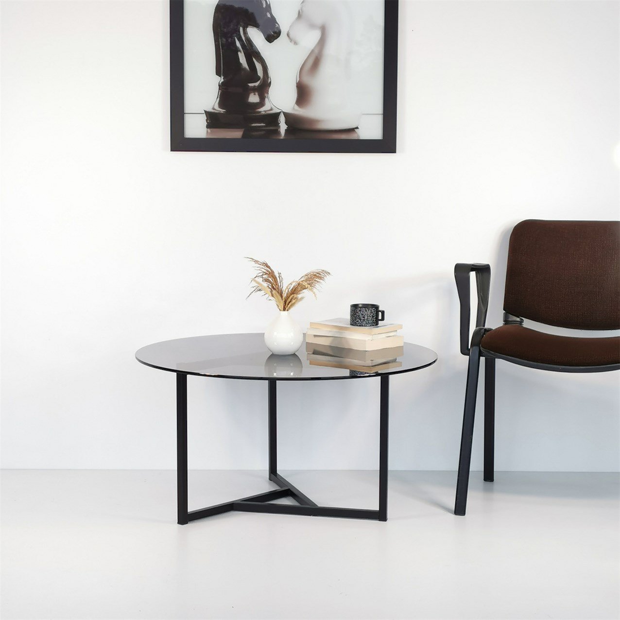 NEOstill - Trio sehpa / füme temperli cam S402F