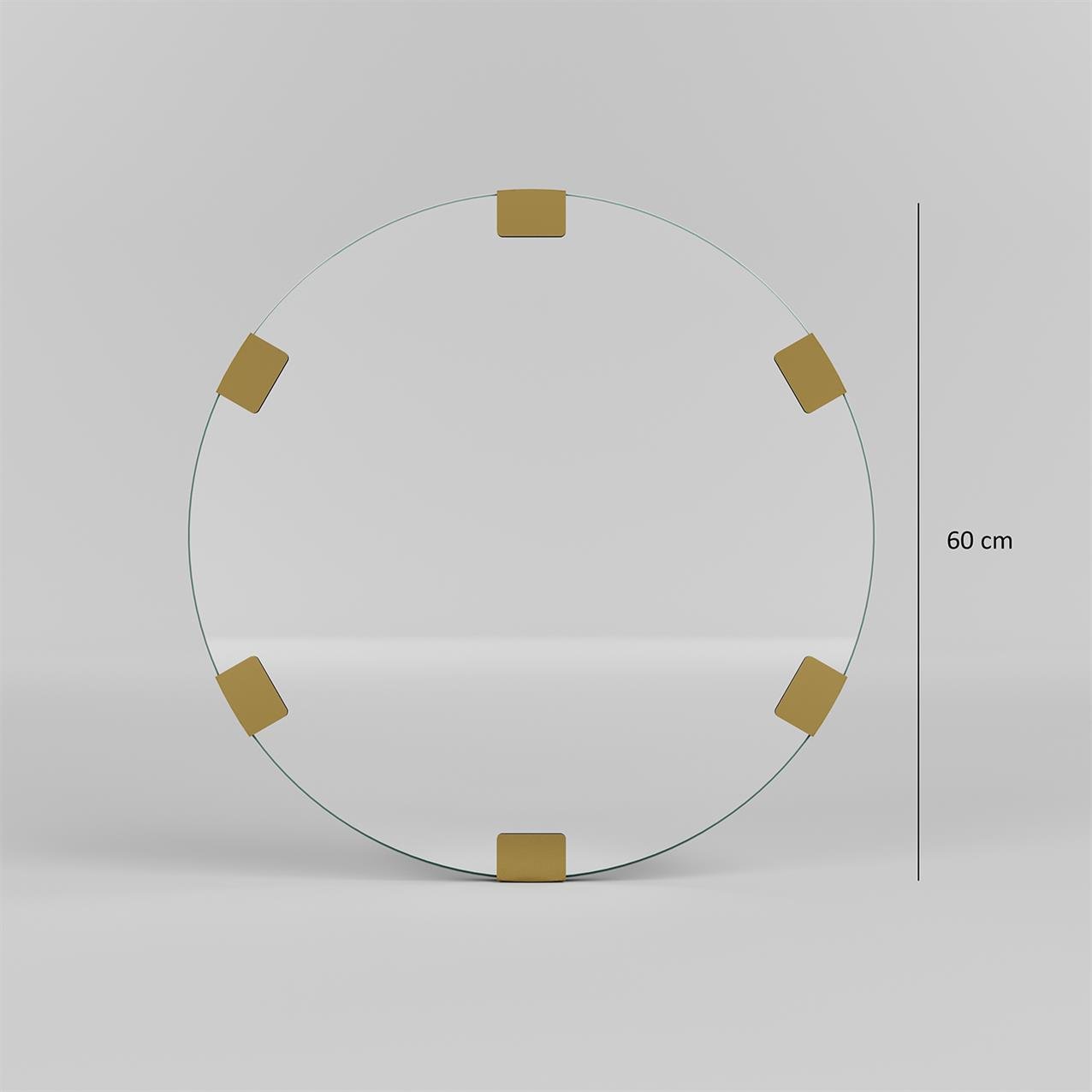 NEOstill - Chakra Banyo Aynası / Gold Metal