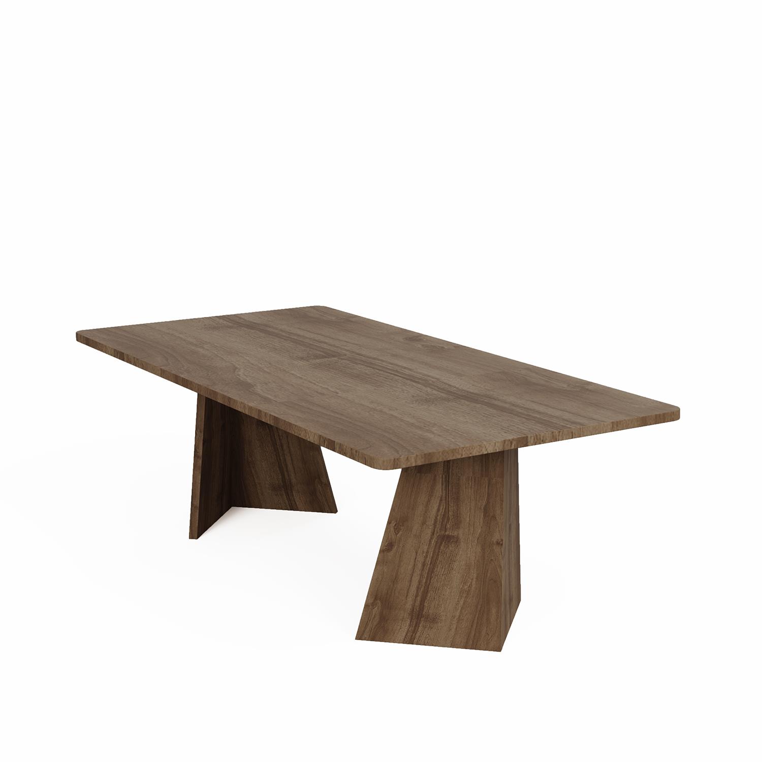 NEOstill - Duetto Sehpa / Ceviz Renk & 120x60 cm