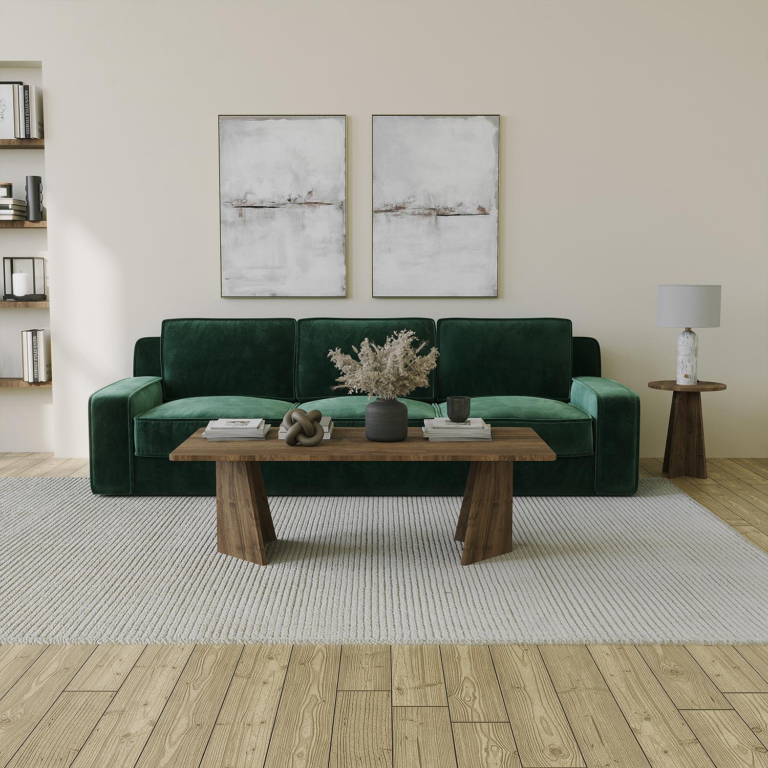 NEOstill - Duetto Sehpa / Ceviz Renk & 120x60 cm