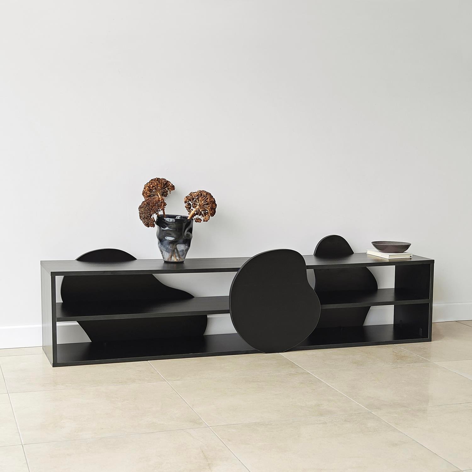 NEOstill - Fluida Tv Sehpası Siyah / 180 cm