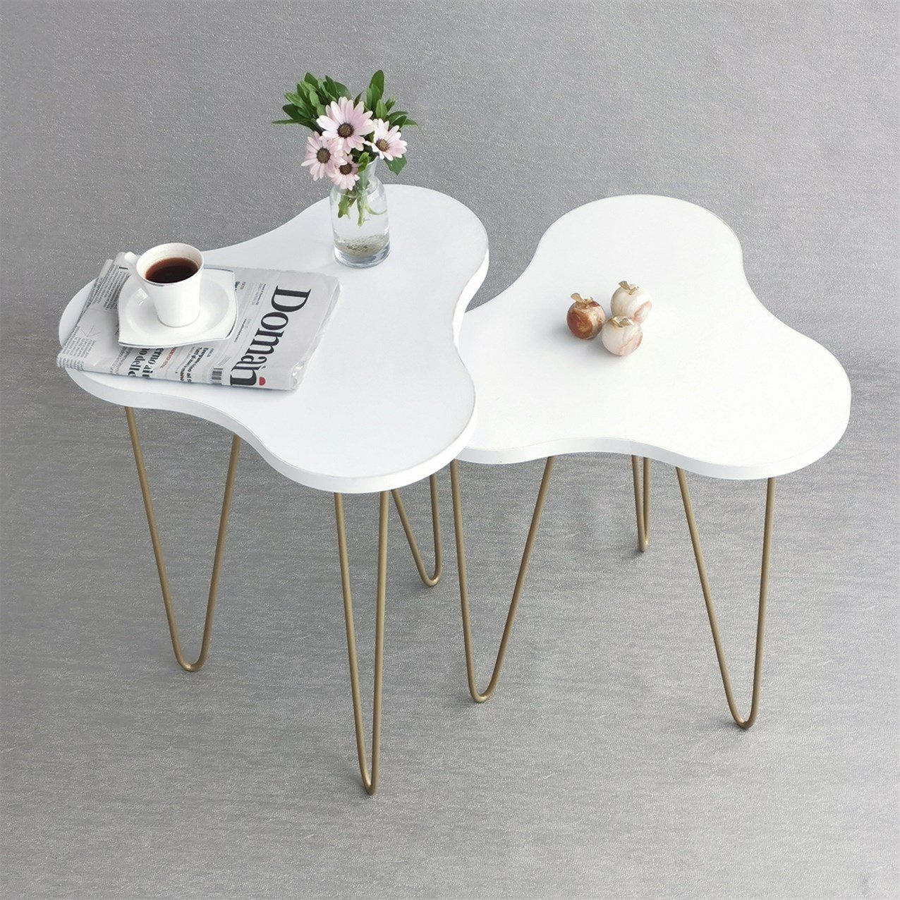NEOstill - Gold Flamingo 2 li Sehpa