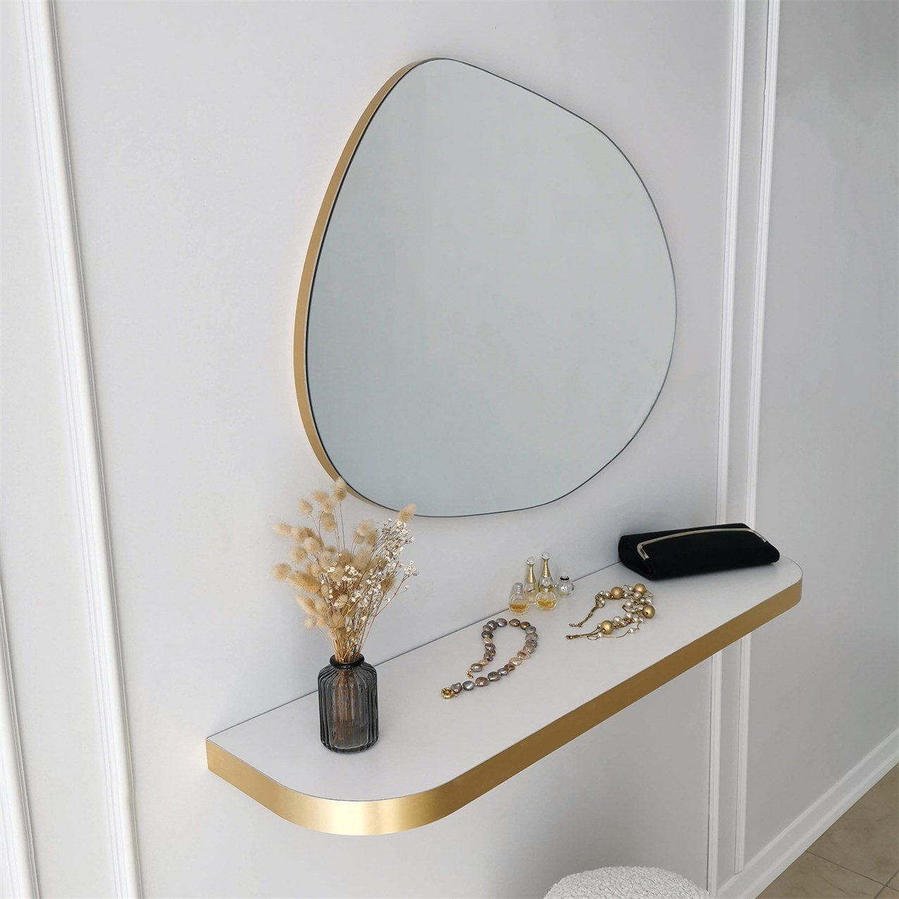 NEOstill - Gold Kenarlı Gusto Ayna