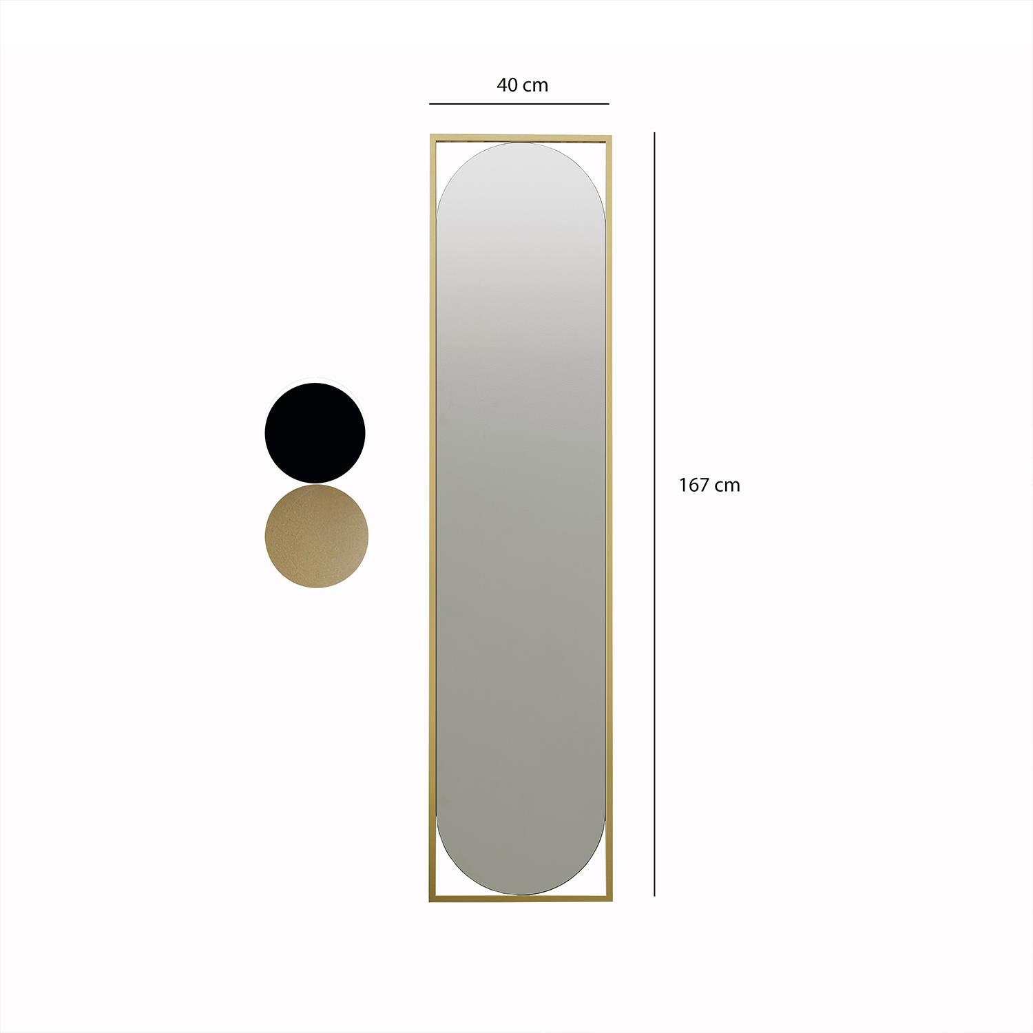 NEOstill - Henri Metal Boy Aynası / Gold