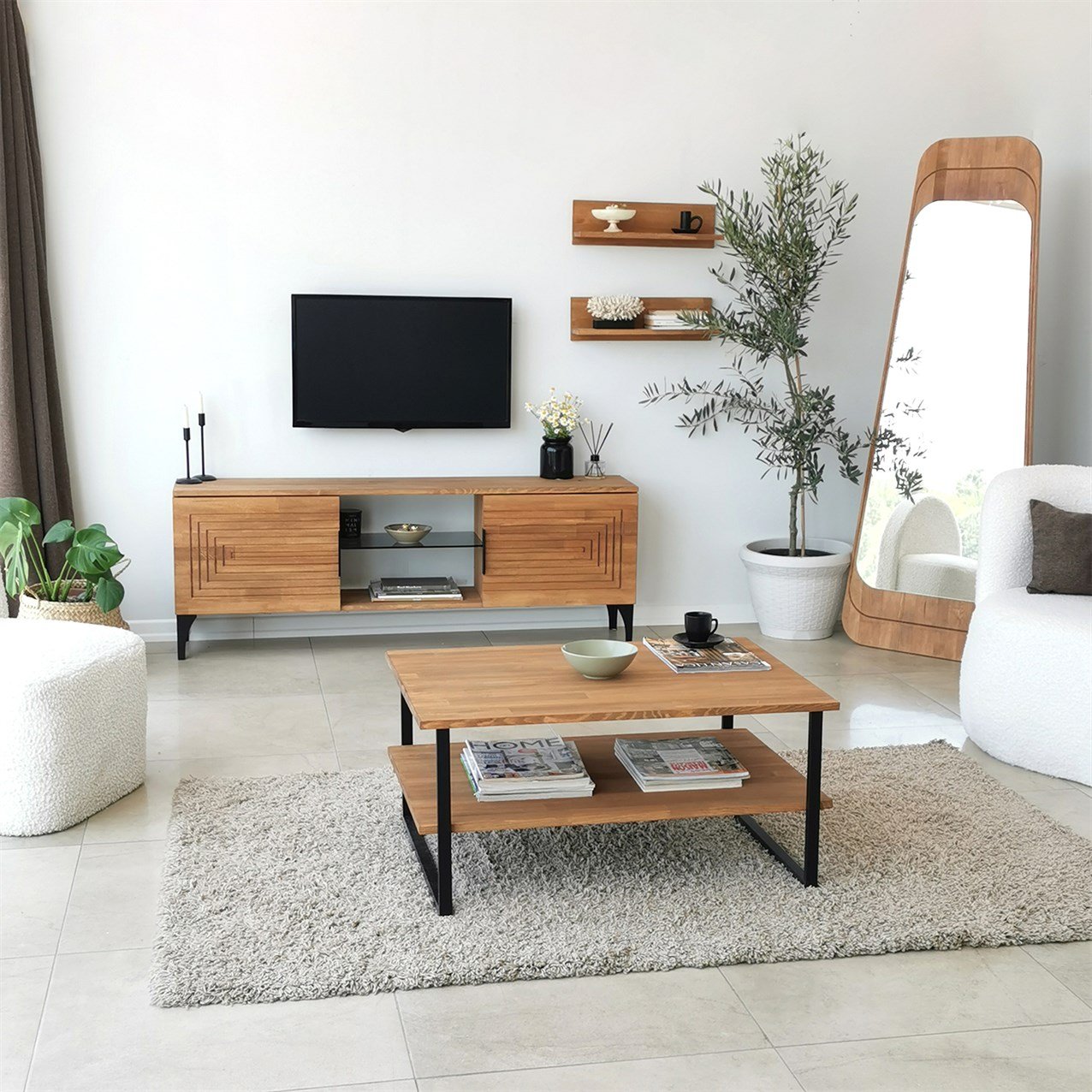 NEOstill - Joanne Ahşap Tv Ünitesi