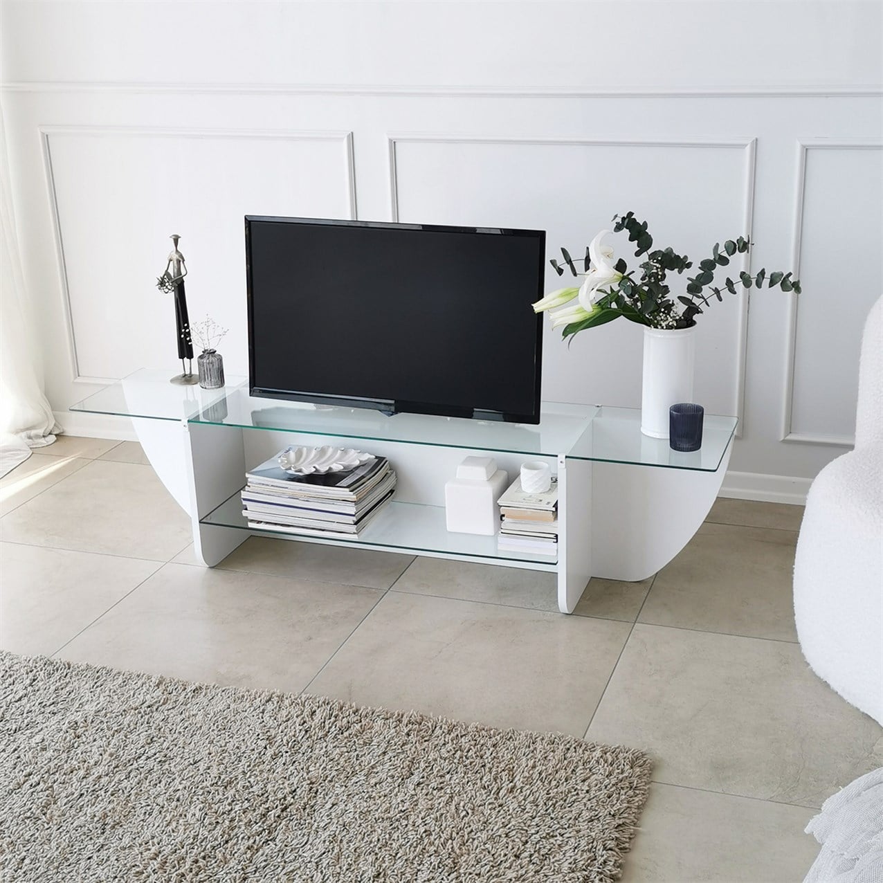 NEOstill - Lily Tv Sehpası / Beyaz