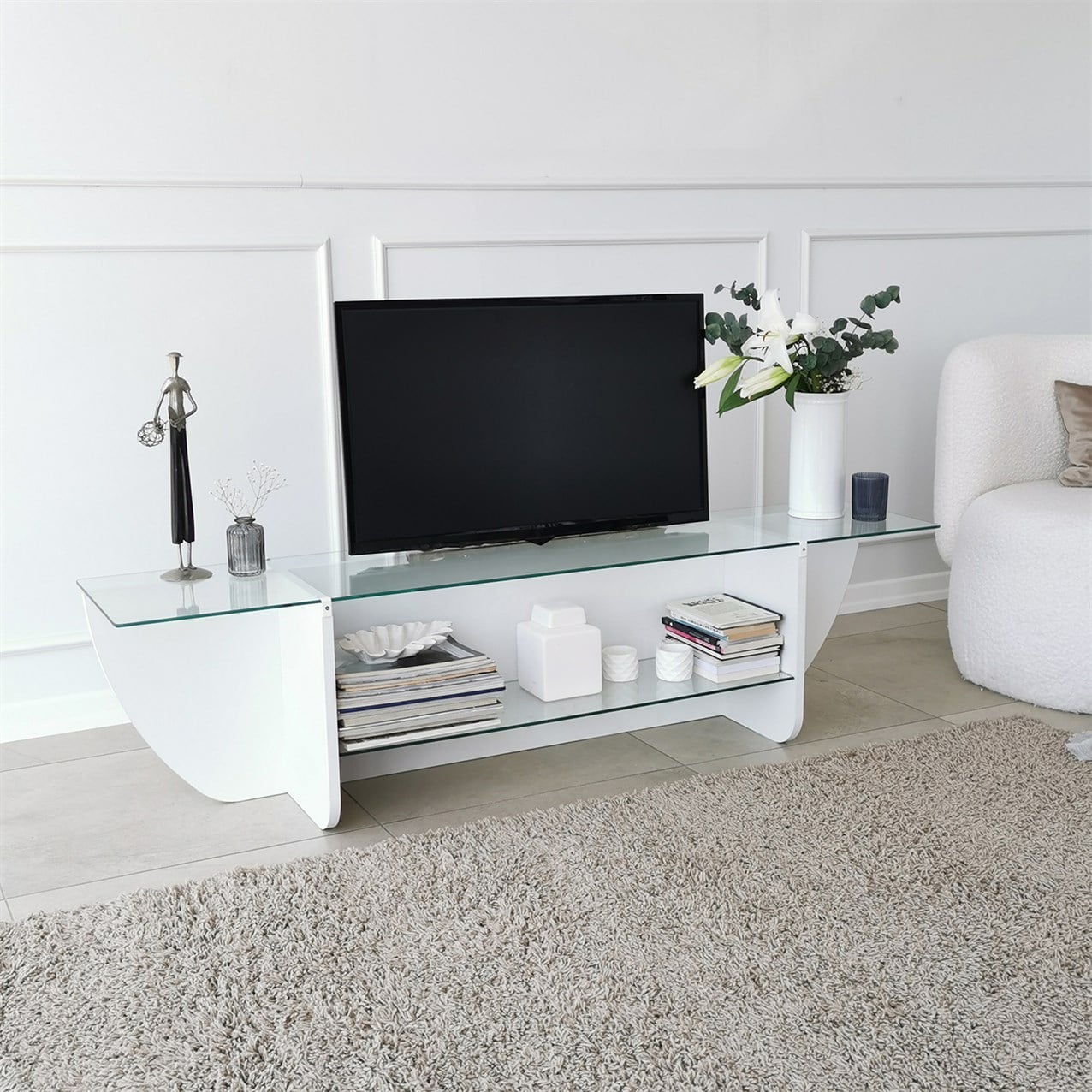 NEOstill - Lily Tv Sehpası / Beyaz