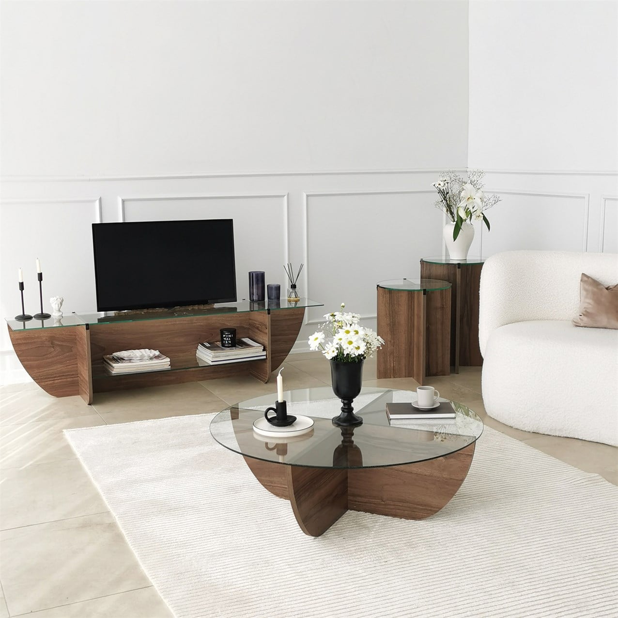 NEOstill - Lily Tv Sehpası / Ceviz