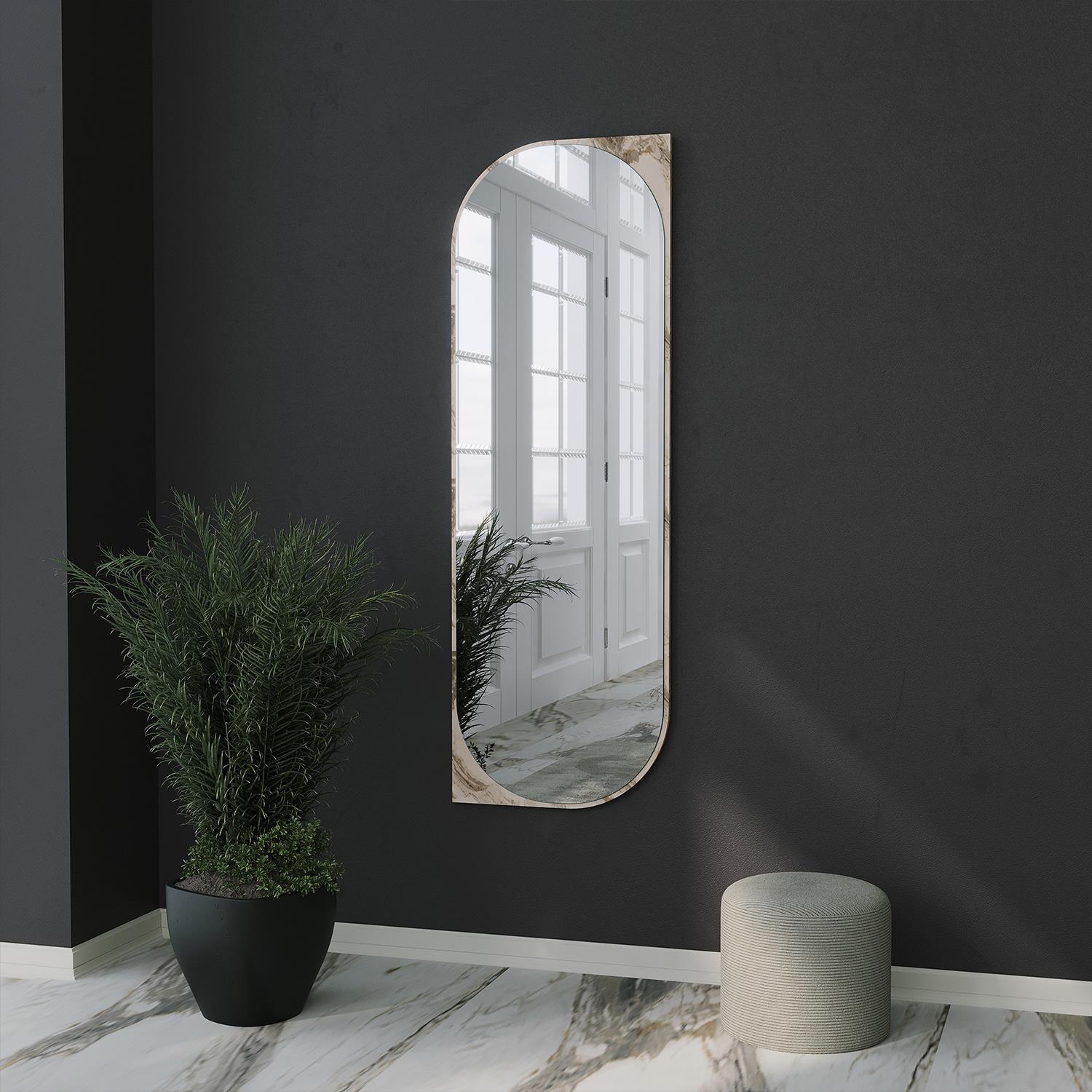 NEOstill - Livi Boy Aynası & Mermer / 152X52 cm