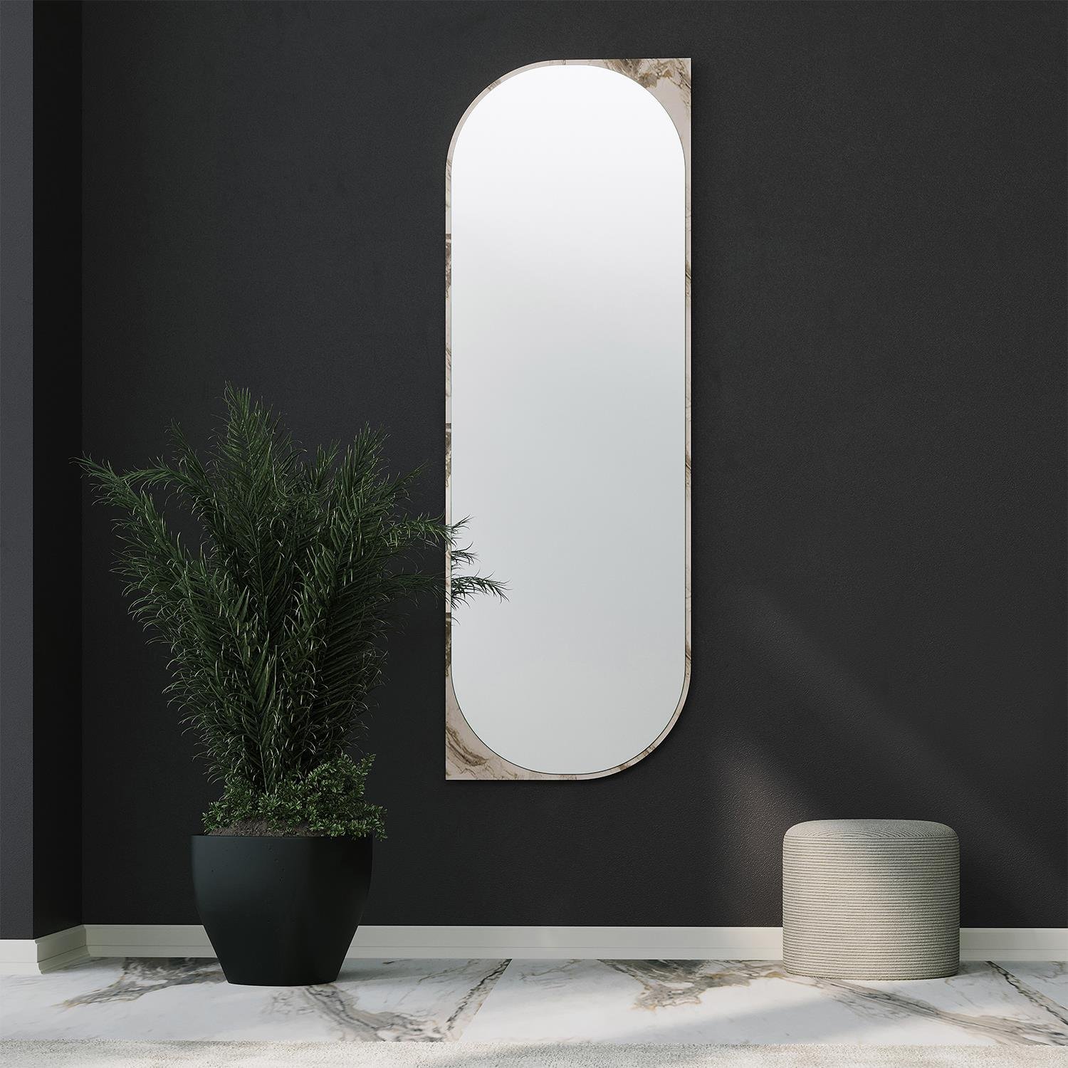 NEOstill - Livi Boy Aynası & Mermer / 152X52 cm